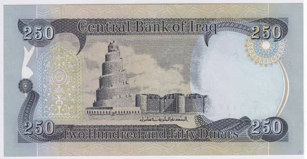 250 Dinars