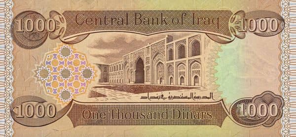 1000 Dinars