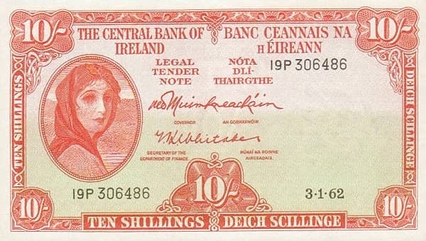 10 Shillings / Scillinge