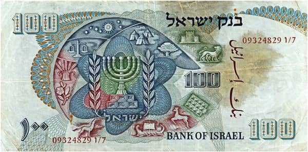 100 Lirot Theodor Herzl