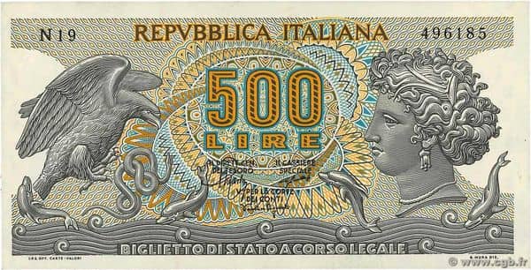 500 Lire Aretusa