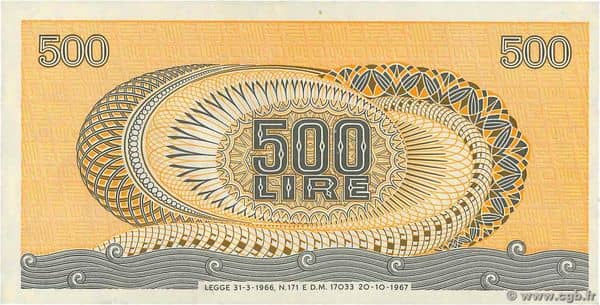 500 Lire Aretusa