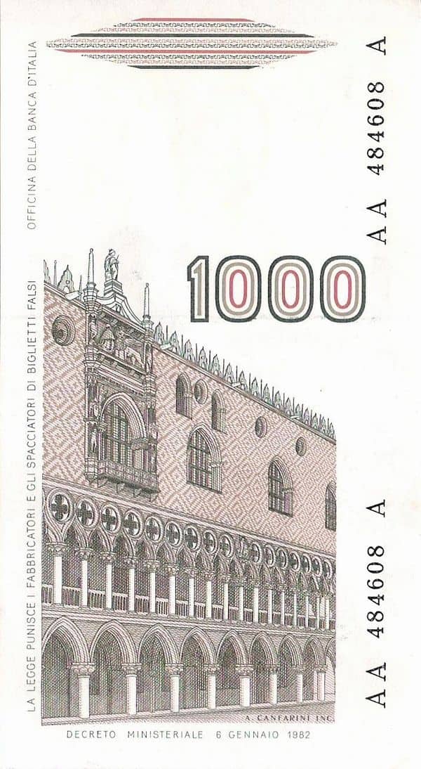 1000 Lire Marco Polo