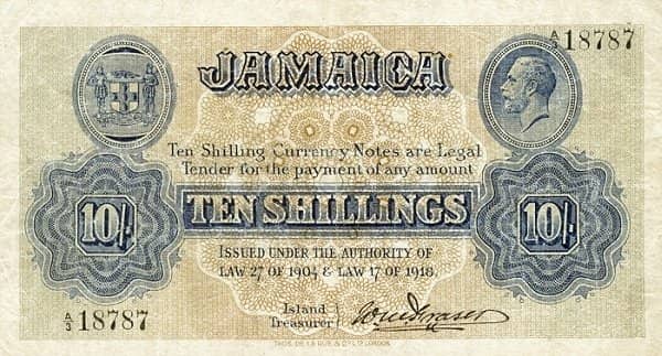 10 Shillings George V