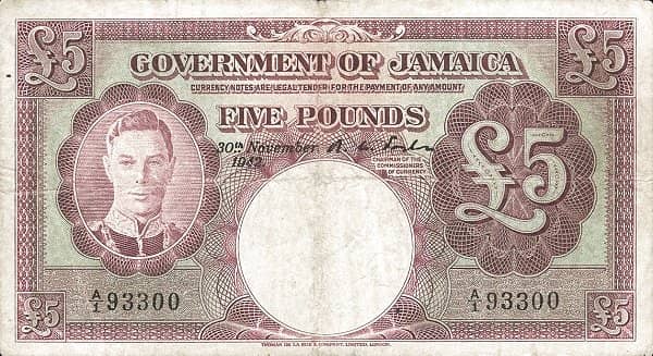 5 Pounds George VI