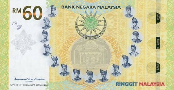 60 Ringgit 60th Anniversary of Independence