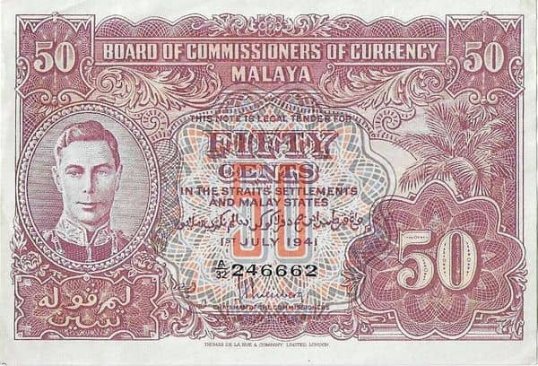 50 Cents George VI