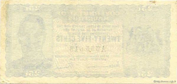 25 Cents George VI