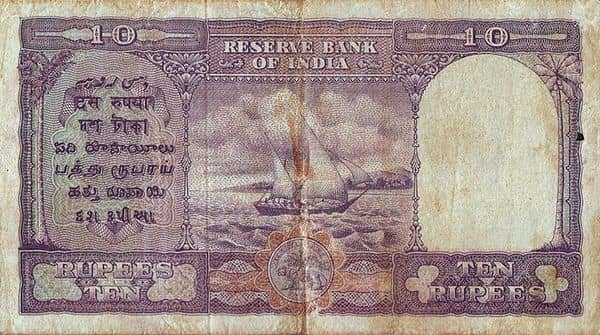 10 Rupees Burma
