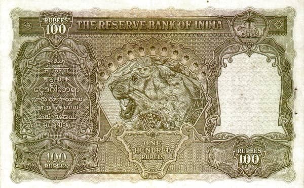 100 Rupees Burma