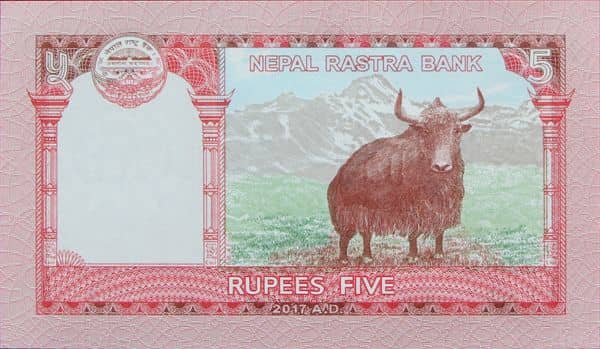 Banknote 5 Rupees 2017-2020 Nepal | Foronum