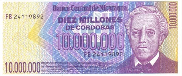 10000000 Cordobas