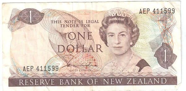 1 Dollar Elizabeth II