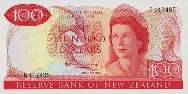 100 Dollars Elizabeth II