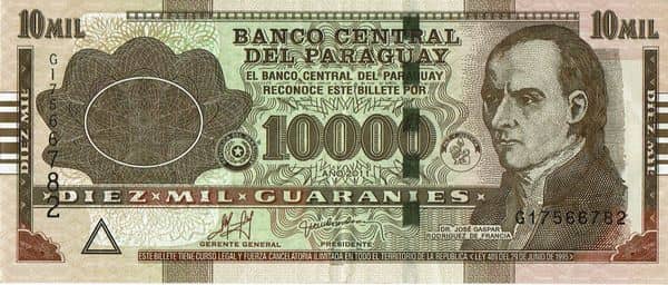 10000 Guaranies