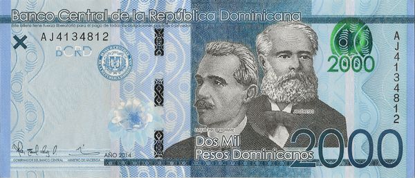 2000 Pesos Dominicanos
