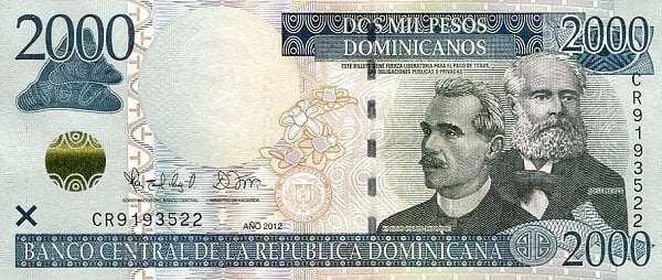 2000 Dominican pesos