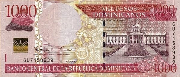 1000 Dominican pesos