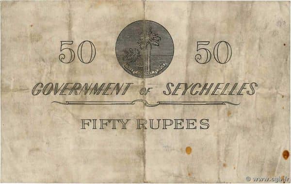 50 Rupees Elizabeth II