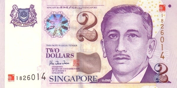 2 dollars (Year 2000)