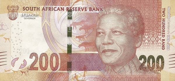 200 Rand Mandela Birth Centenary