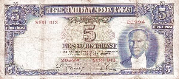 5 Lira