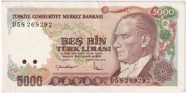 5000 Lira
