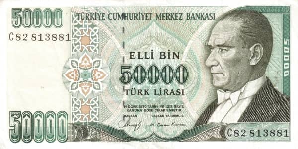 50000 Lira
