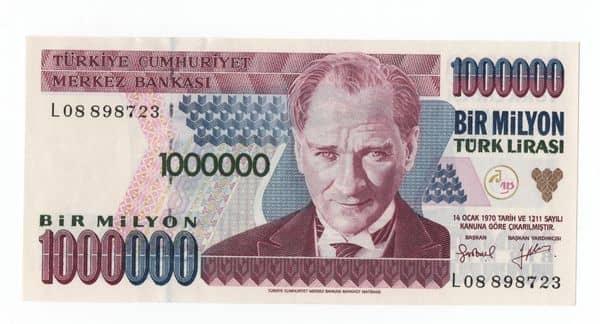 1000000 Lira