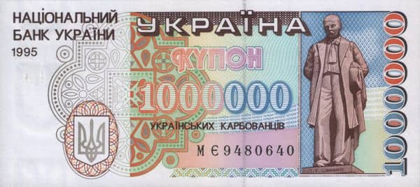 1000000 Karbovantsiv