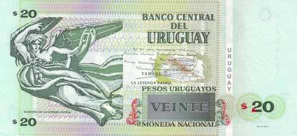 20 Pesos Uruguayos