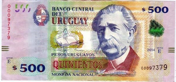 500 Pesos Uruguayos