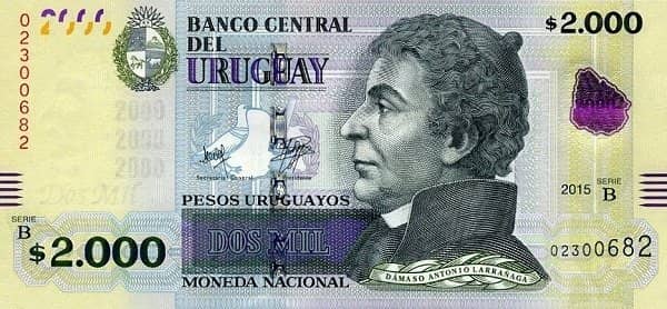 2000 Pesos Uruguayos