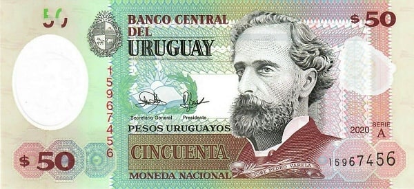 50 Uruguayan pesos