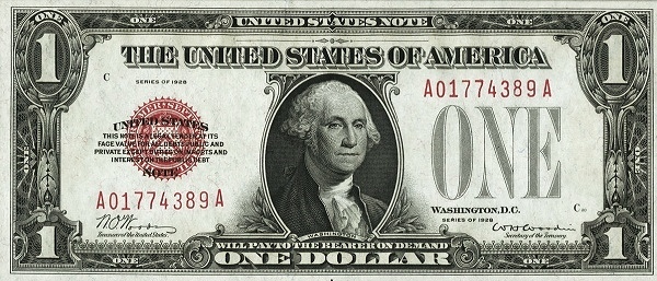 1 dollar