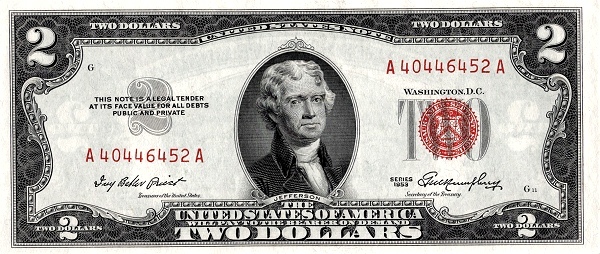 2 dollars