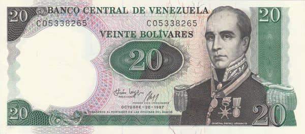 20 Bolivares
