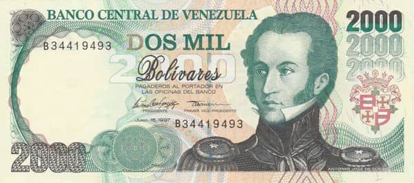 2000 Bolívares