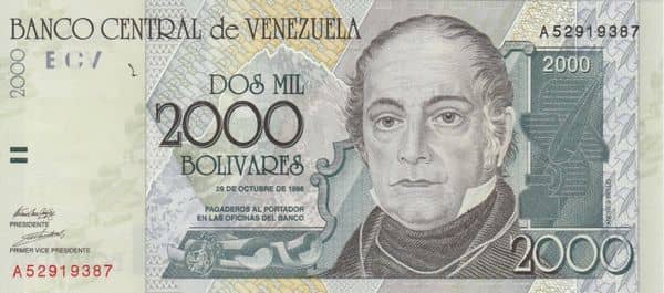 2000 Bolívares