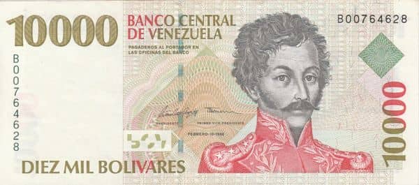 10000 Bolívares