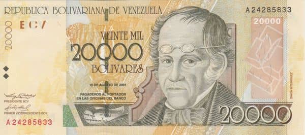 20000 Bolívares