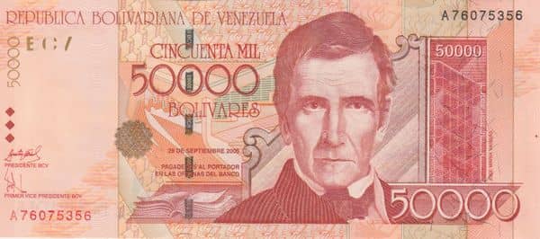 50000 Bolívares