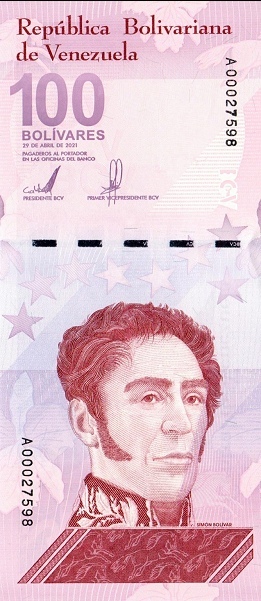 100 bolivars