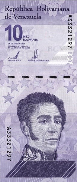 10 bolivars