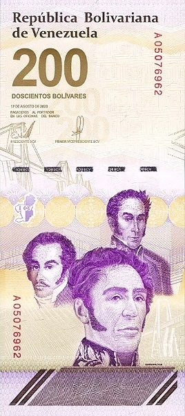 200 bolivars