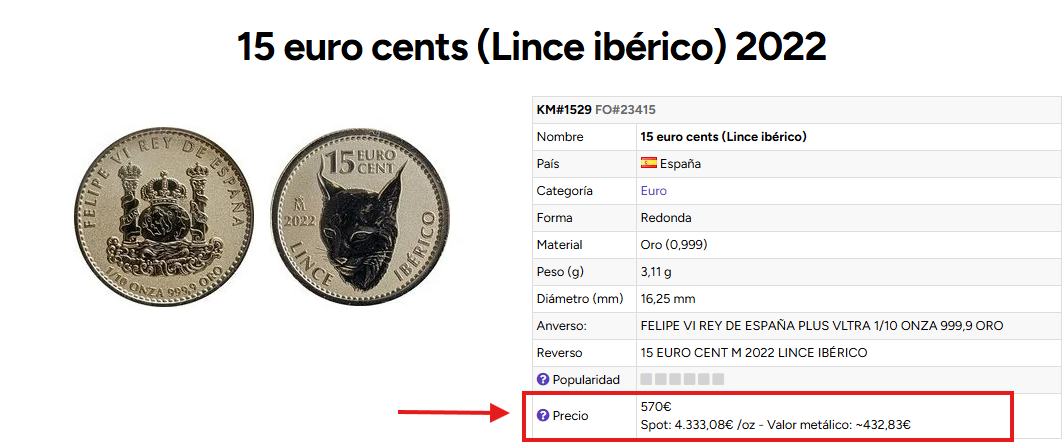 Check the current value of your Gold and Silver coins