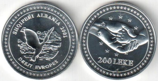 200 leke (Albanian-European integration)