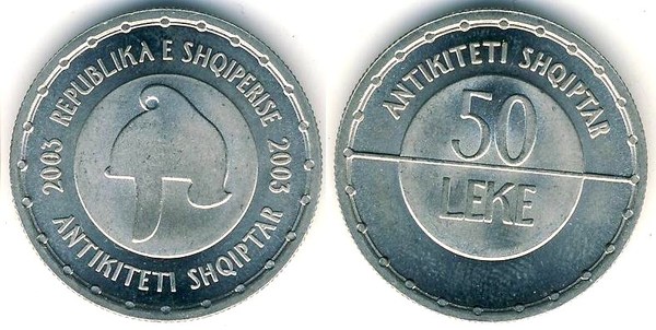 50 leke (Albanian antiquity)