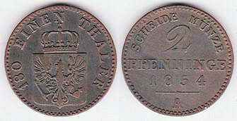 2 pfennig