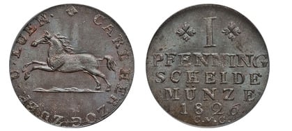 1 pfennig (Charles II)